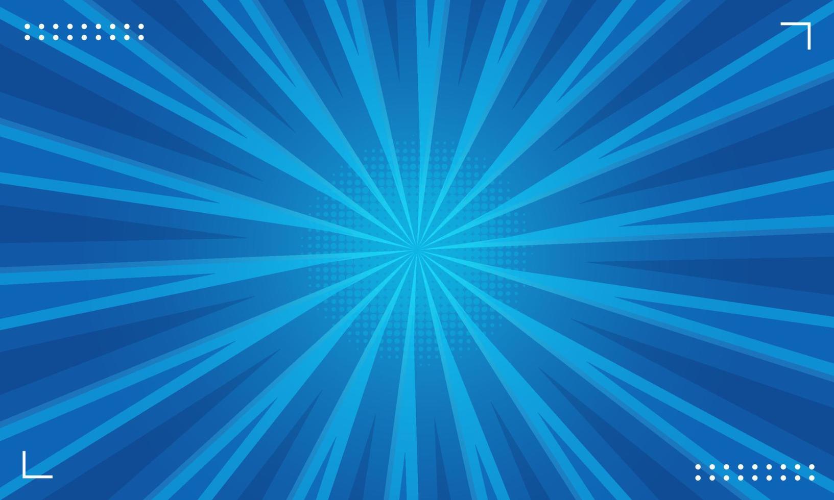 blue comic style background vector