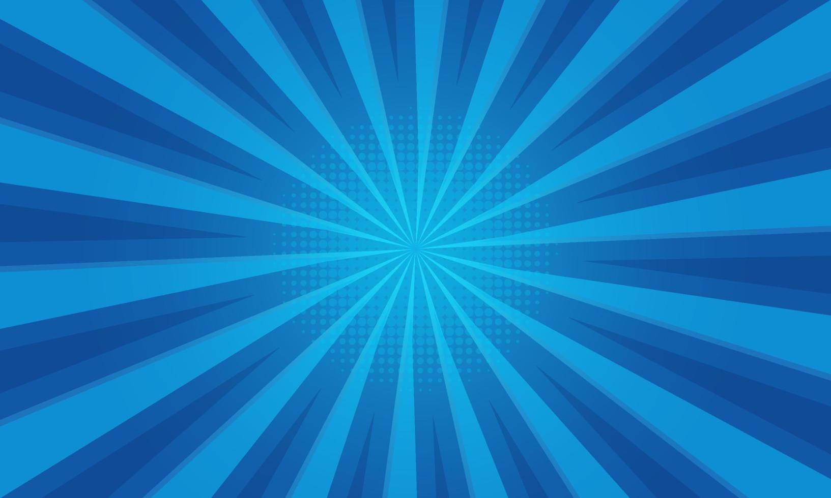 blue comic style background vector