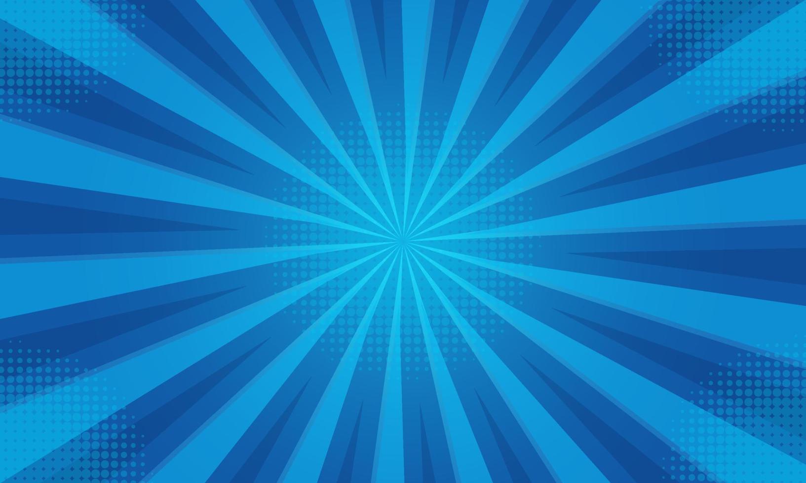 blue comic style background vector