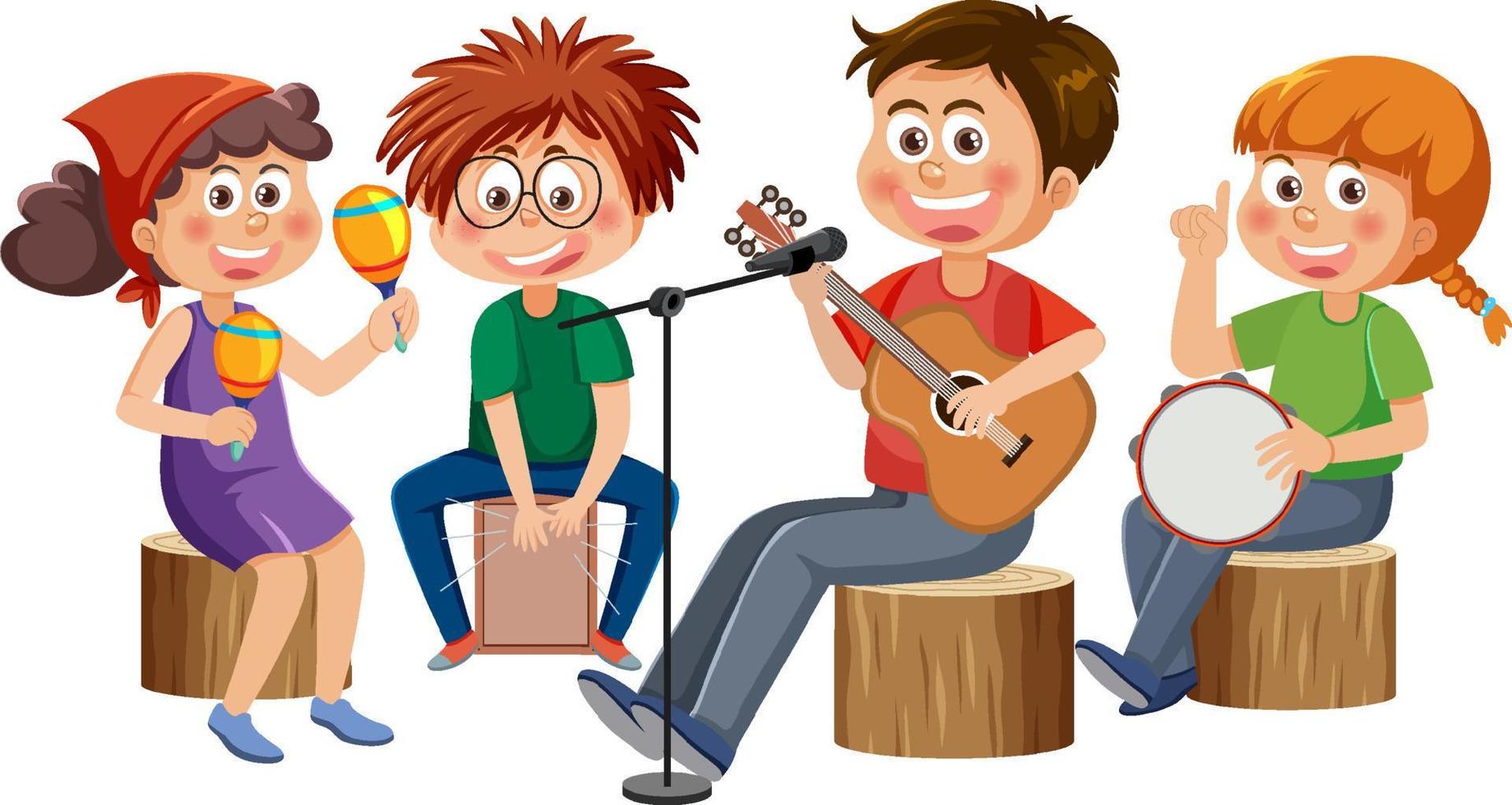 12,000+ Child Playing Music Stock Illustrations, Royalty-Free Vector  Graphics & Clip Art - iStock