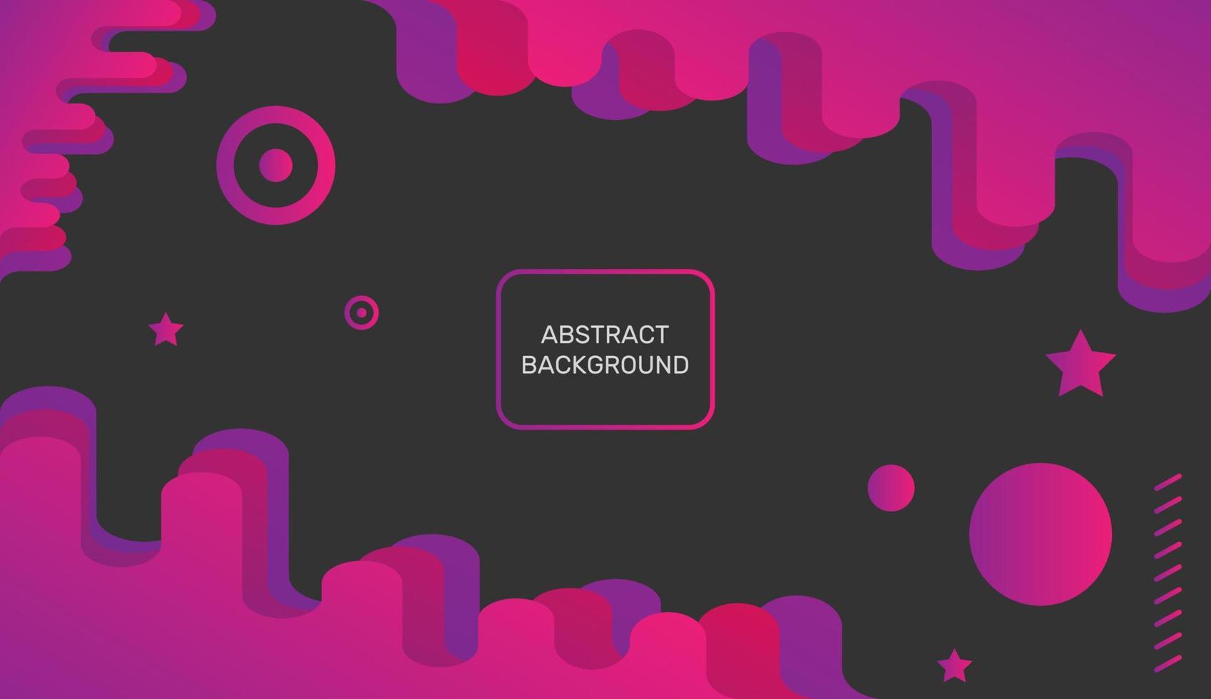 Modern abstract background with dynamic dark colors vector