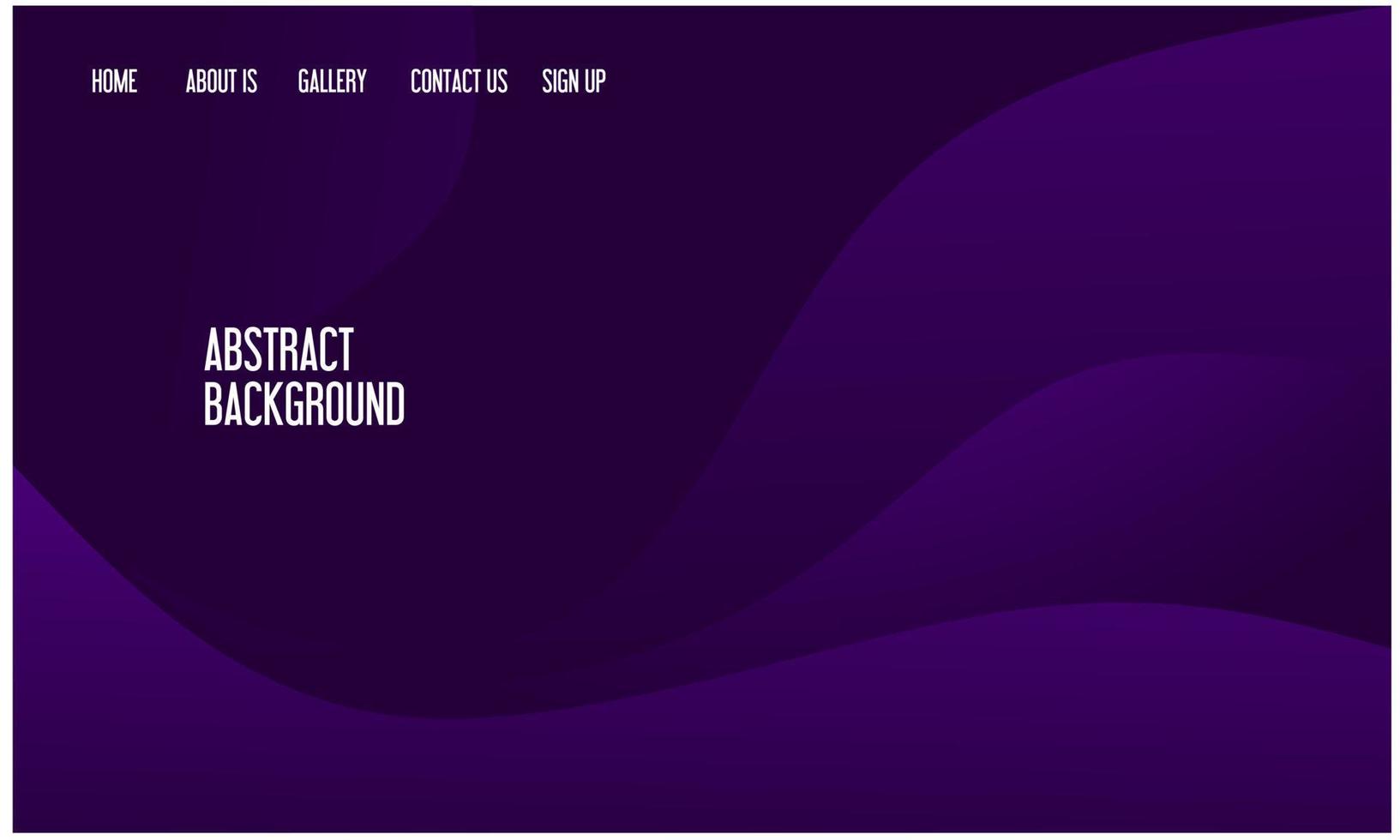 Modern stylish dark purple abstract wave background for presentation