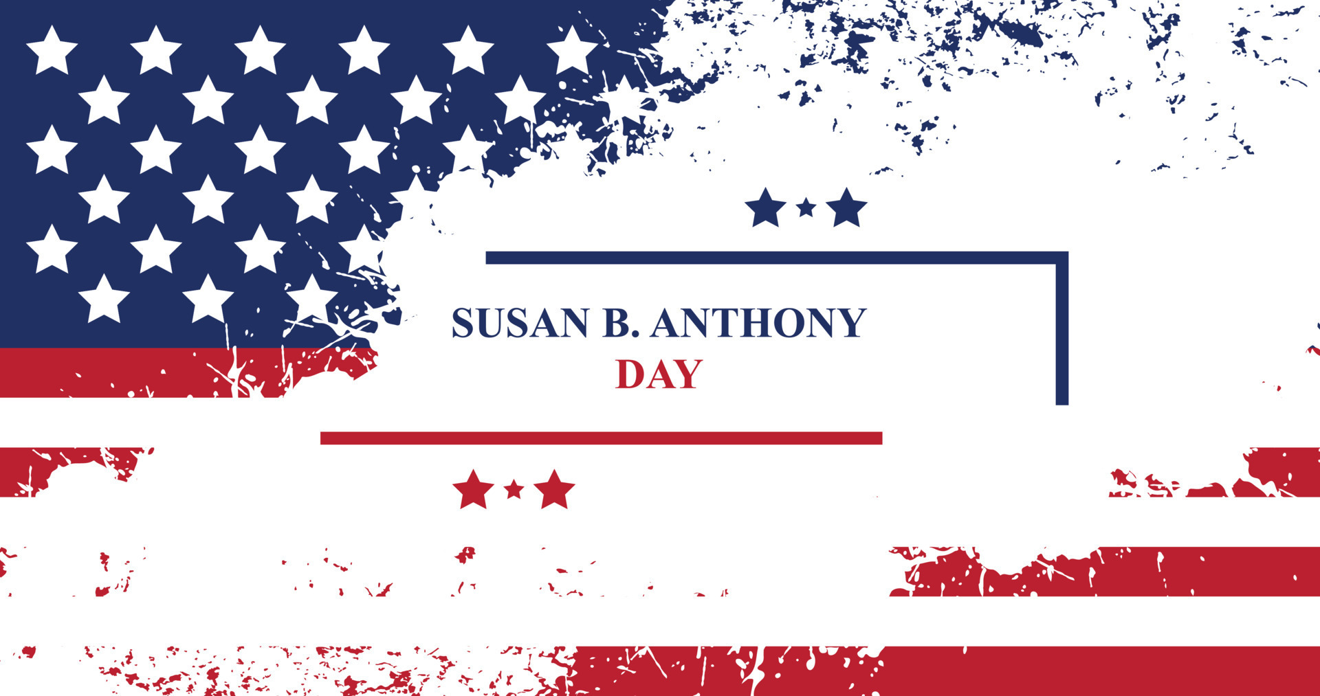 Susan b. anthony day background. 13501330 Vector Art at Vecteezy