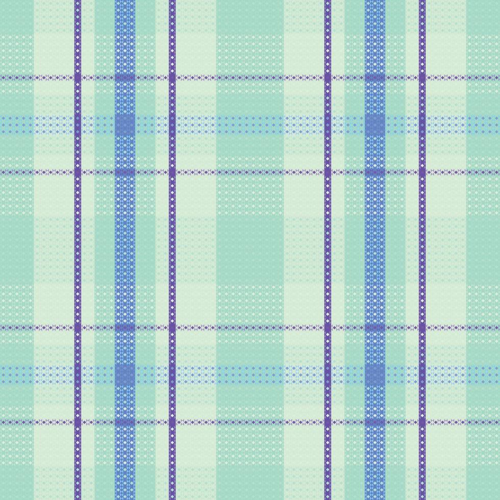 Tartan or plaid retro color pattern. vector