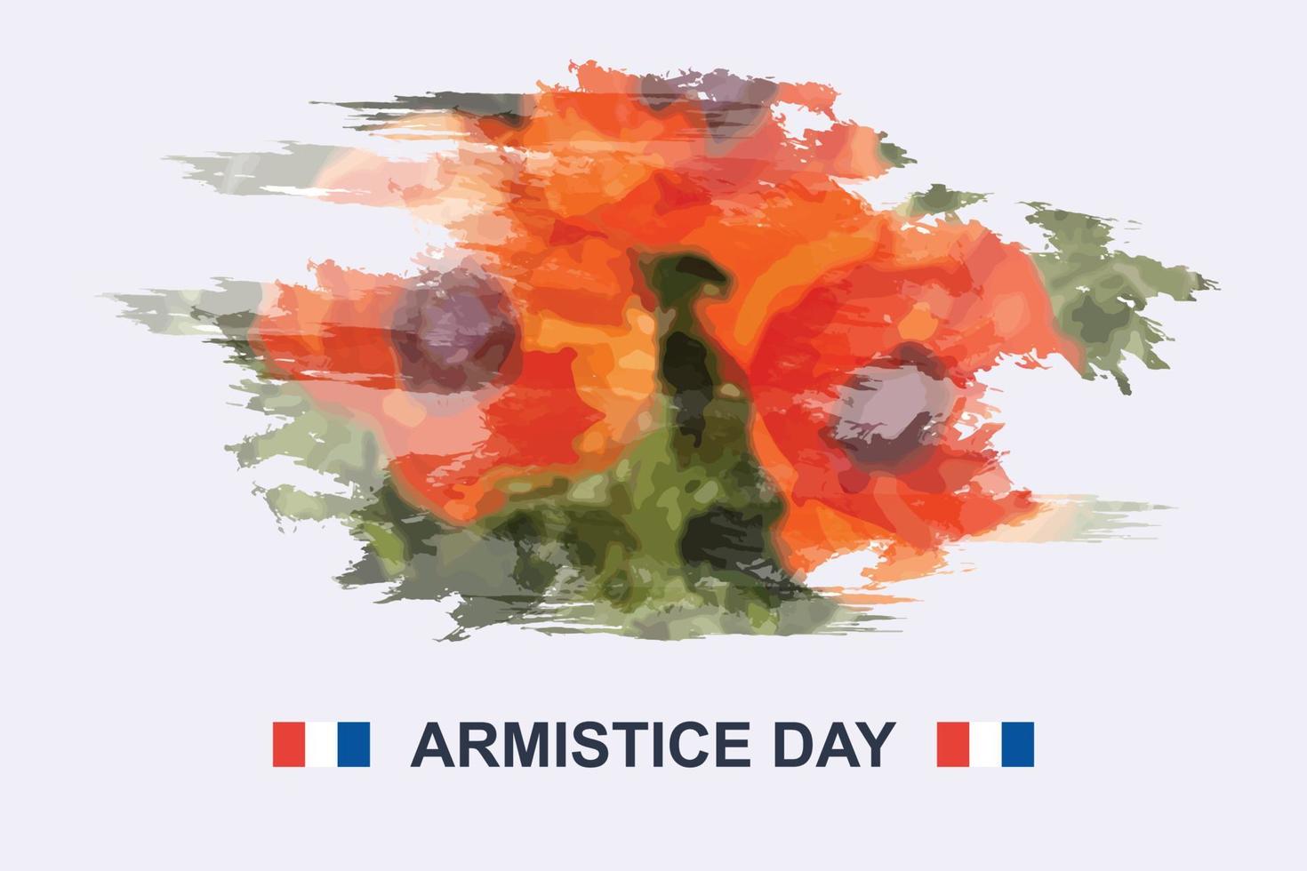 Armistice day background. vector