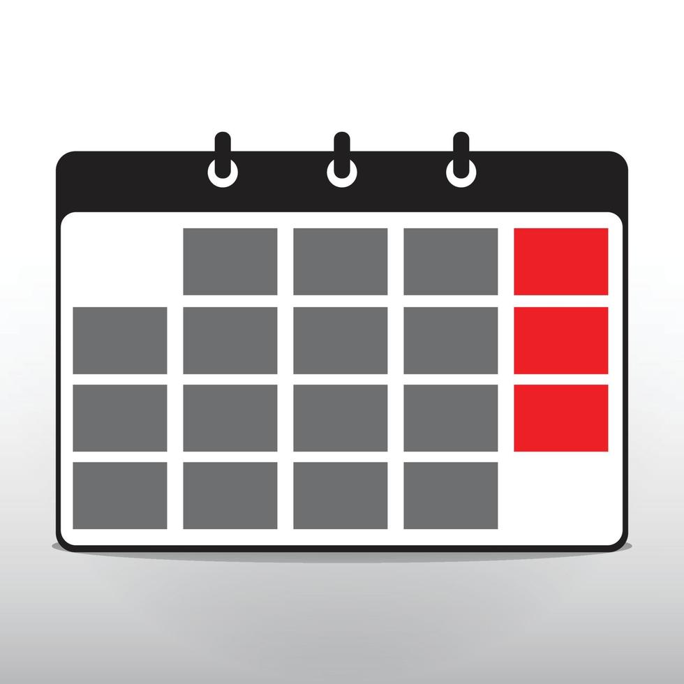 calendar icon, Vector Calendar icon for web, mobile