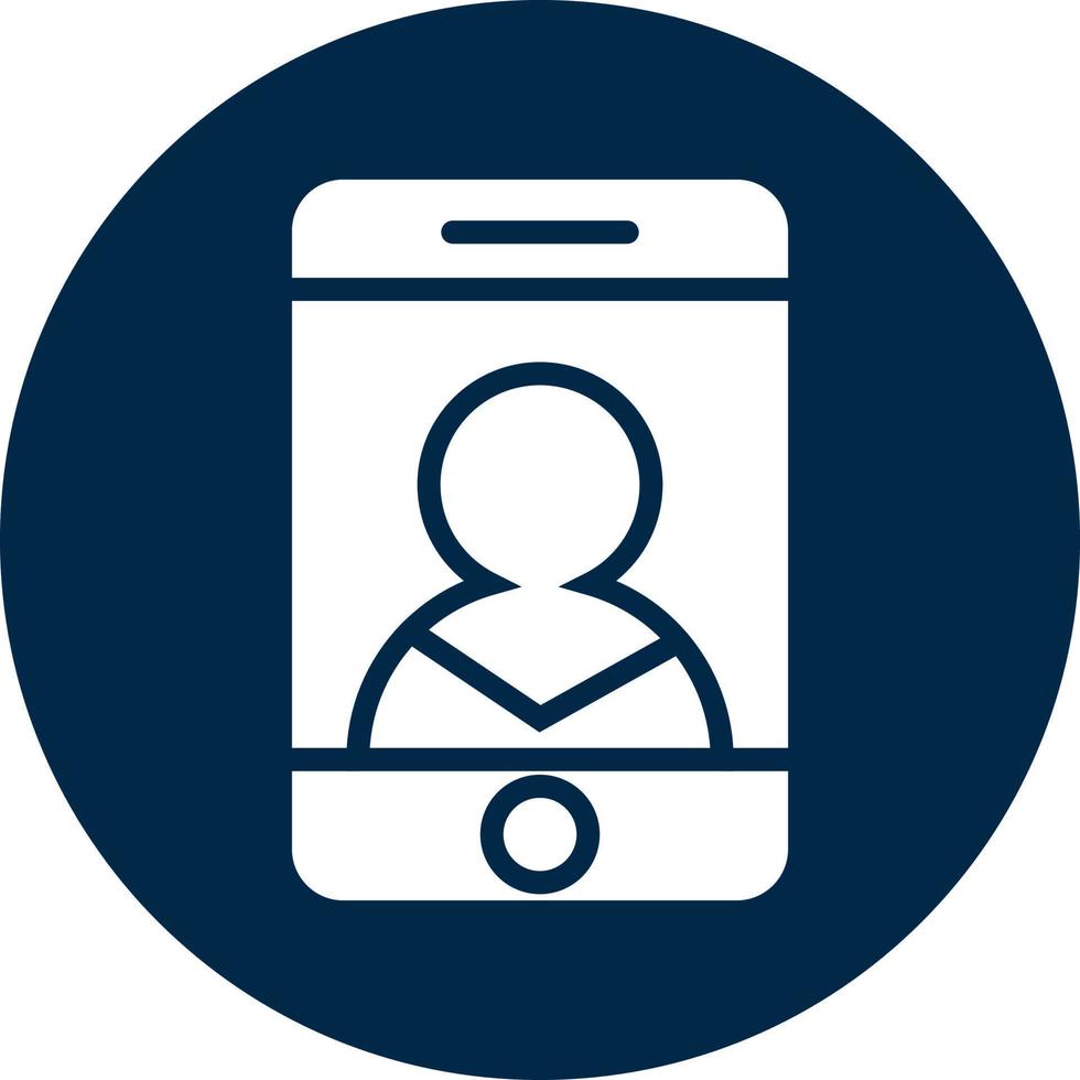 Phone blogger, illustration, vector on a white background.