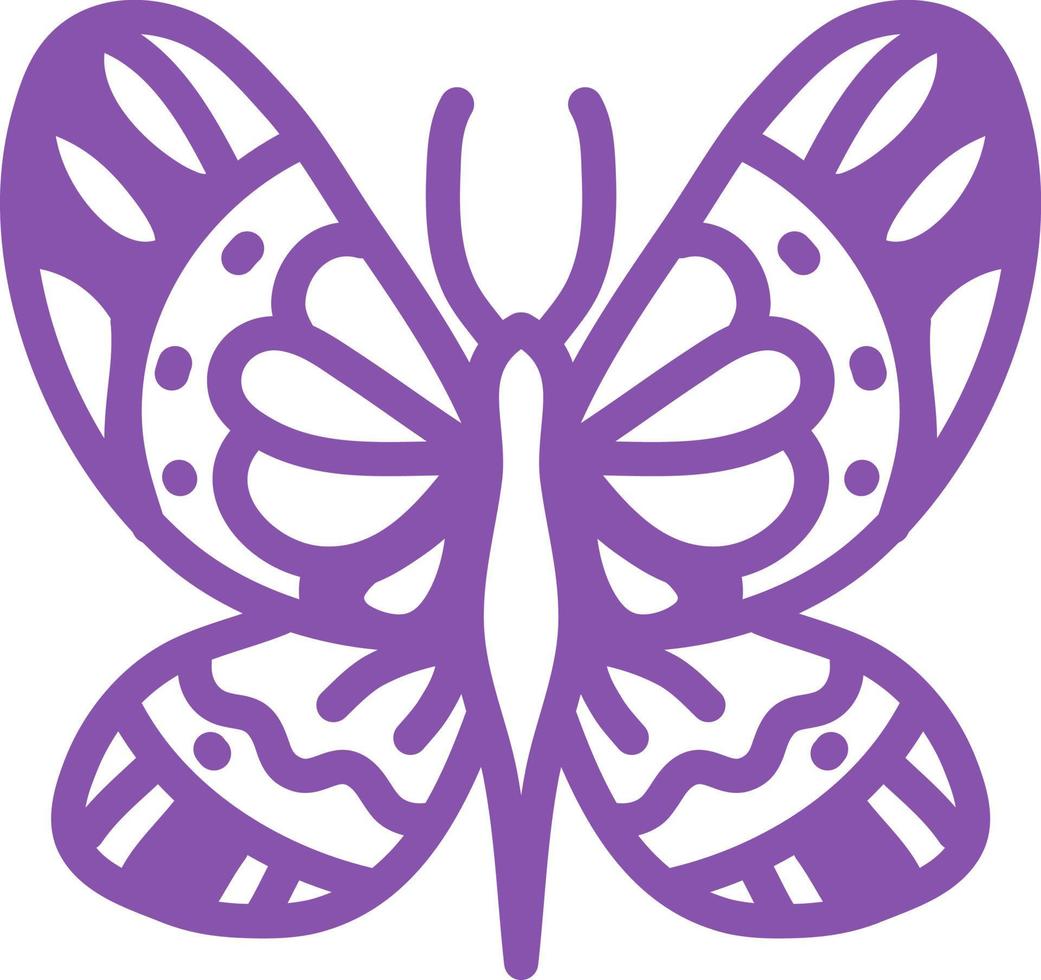 Viceroy butterfly, illustration, vector on a white background.
