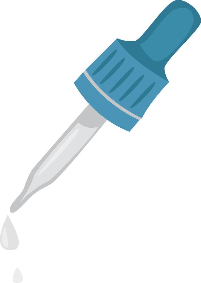 Small pipette, illustration, vector on white background