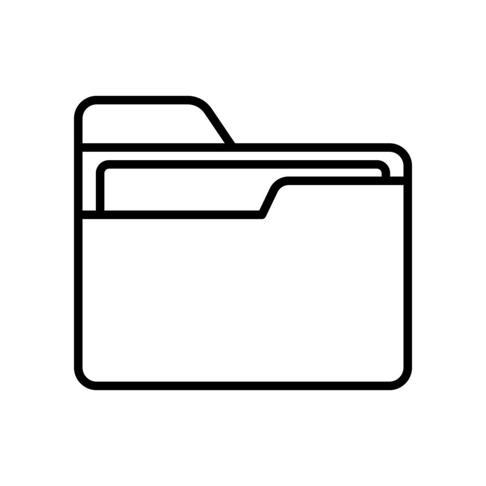 Folder icon vector design templates