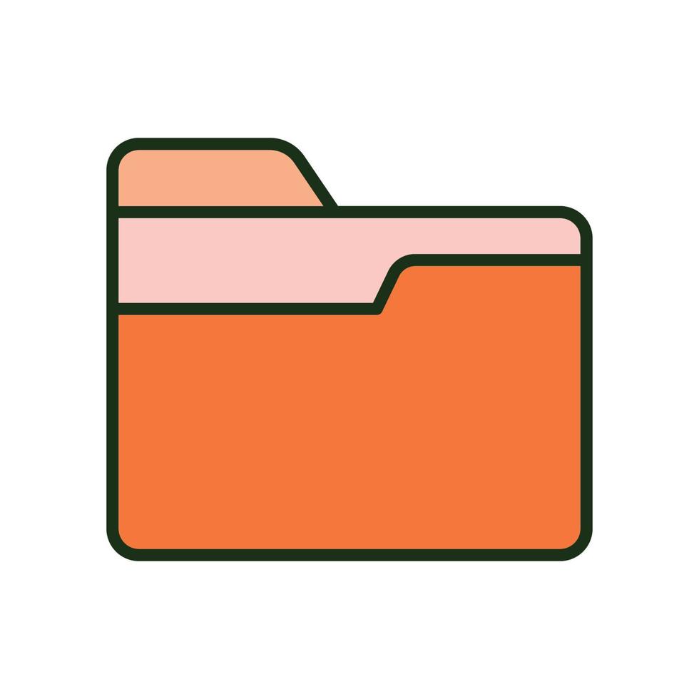 Folder icon vector design templates