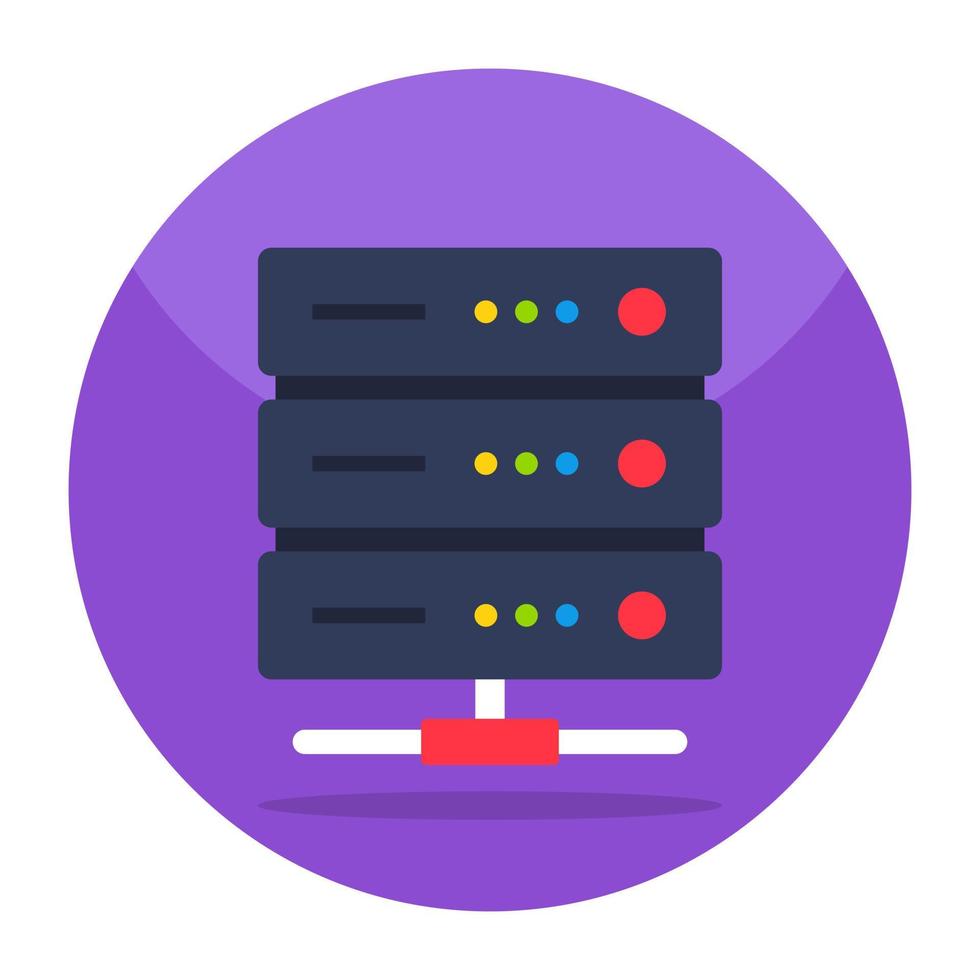 A unique design icon of server connection 13506095 Vector Art at Vecteezy