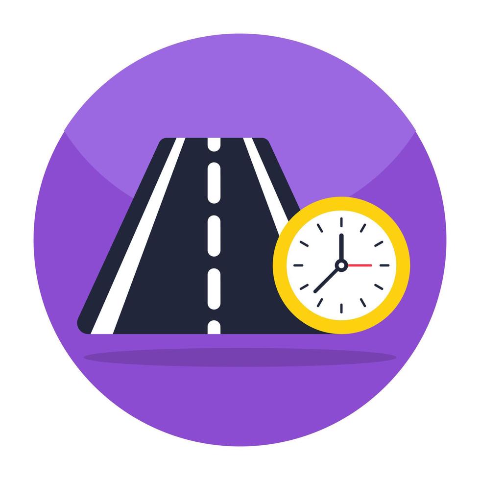 Perfect design icon of travel time vector