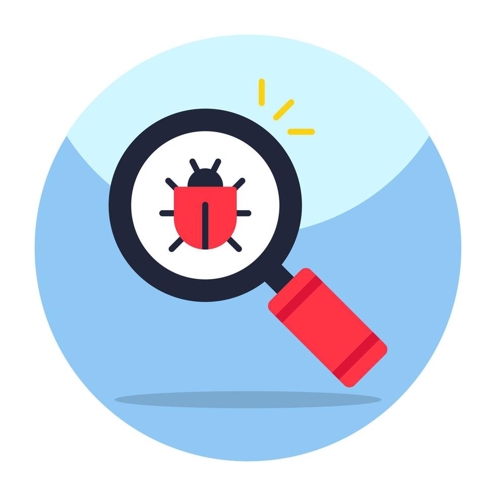 Perfect design icon of debugging vector