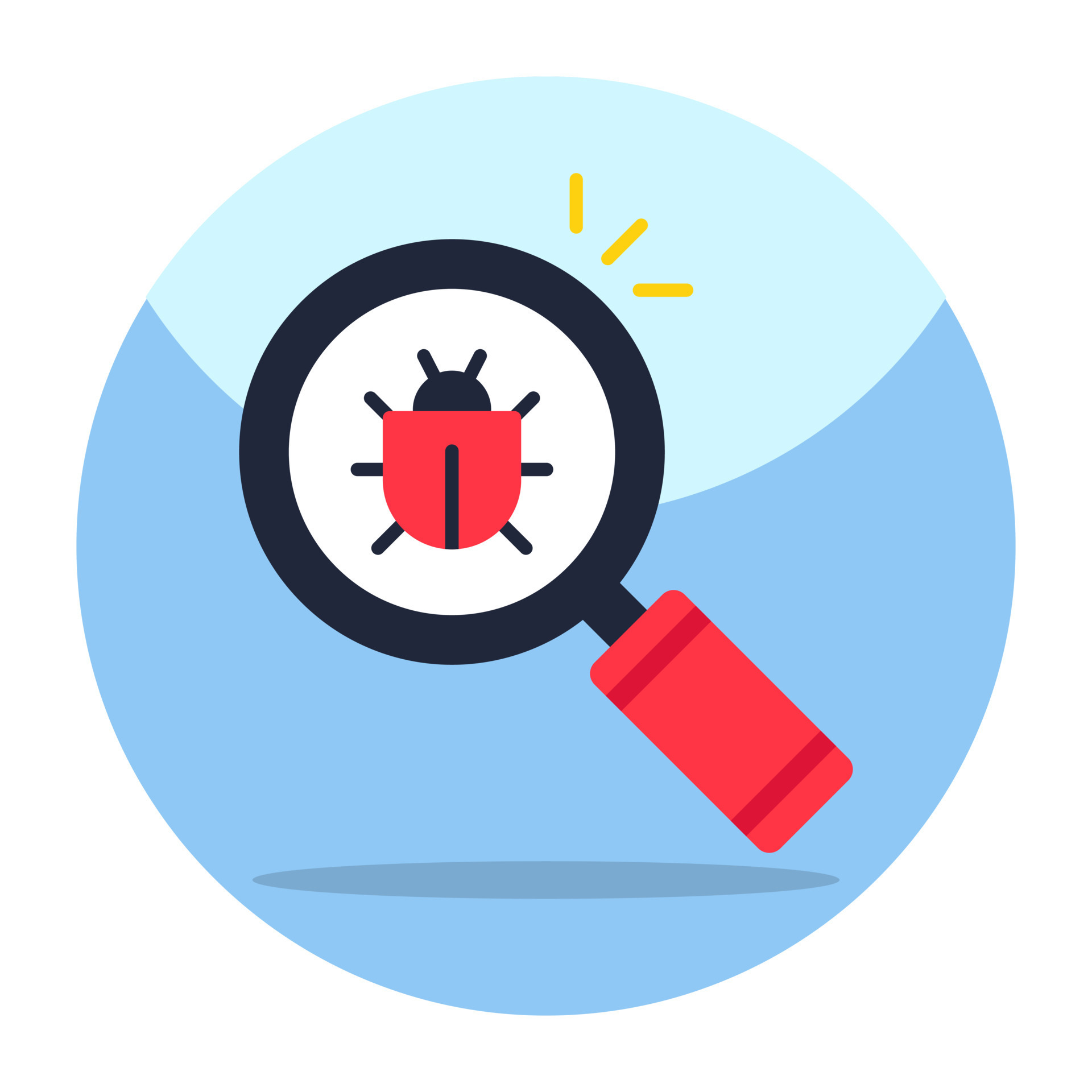 Perfect design icon of debugging 13506312 Vector Art at Vecteezy