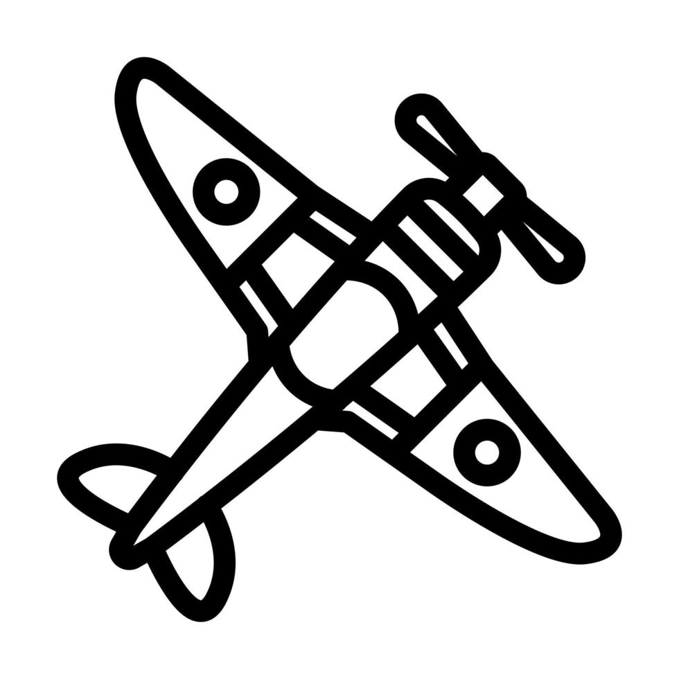 Airplane Icon Design vector