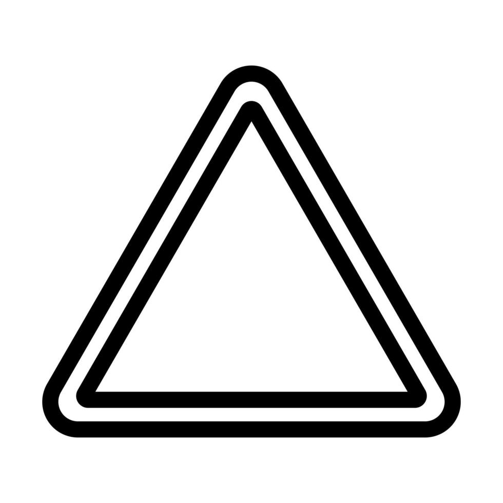 Triangle Icon Design vector