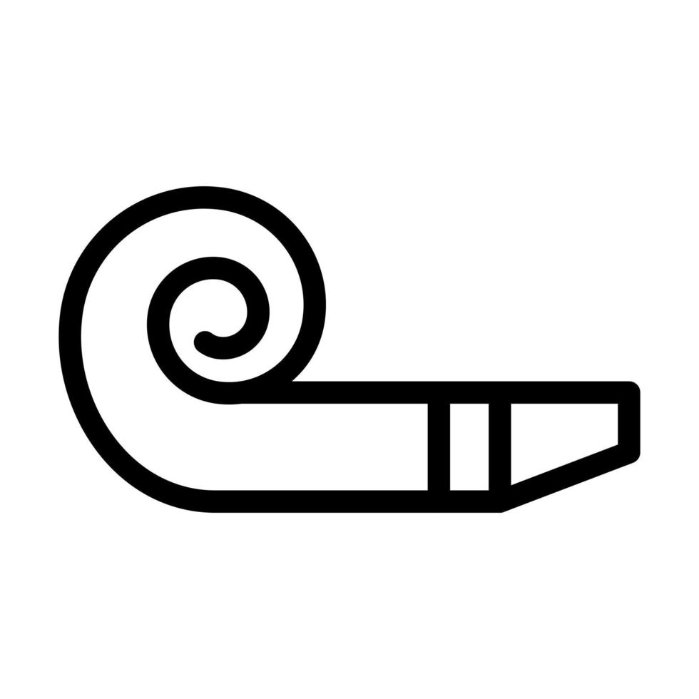 Party Blower Icon Design vector