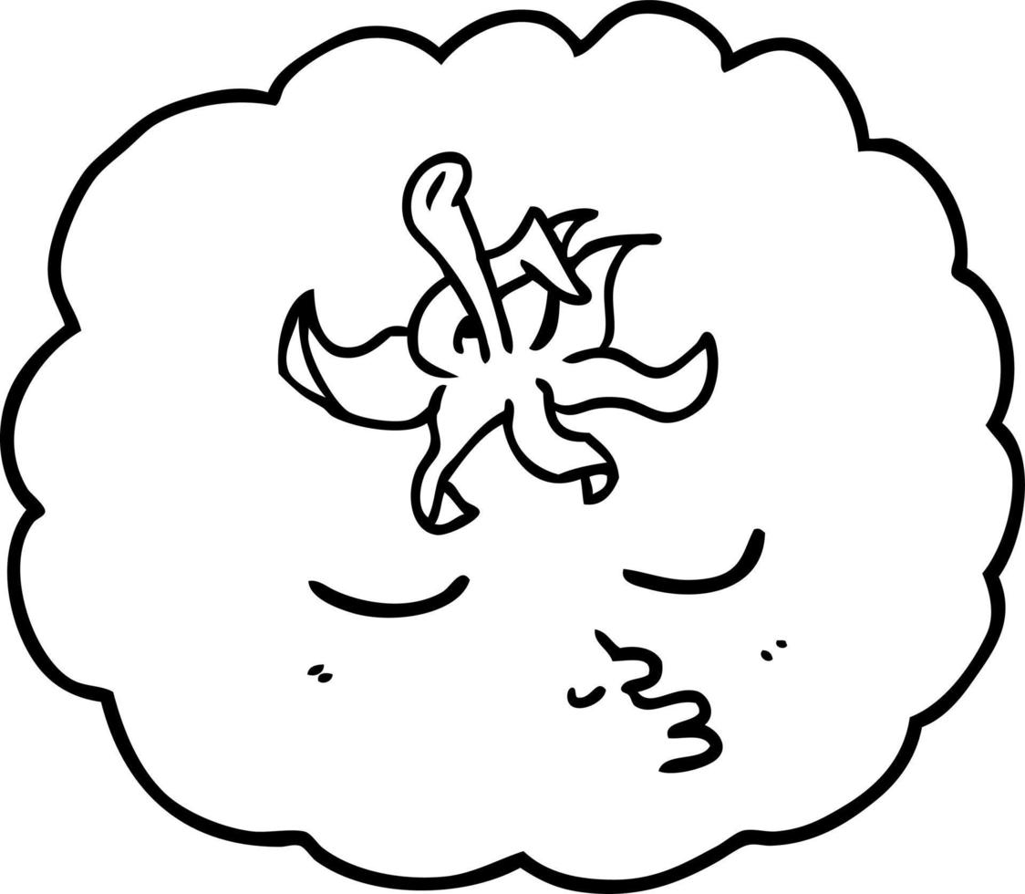 Cartoon fun tomato vector