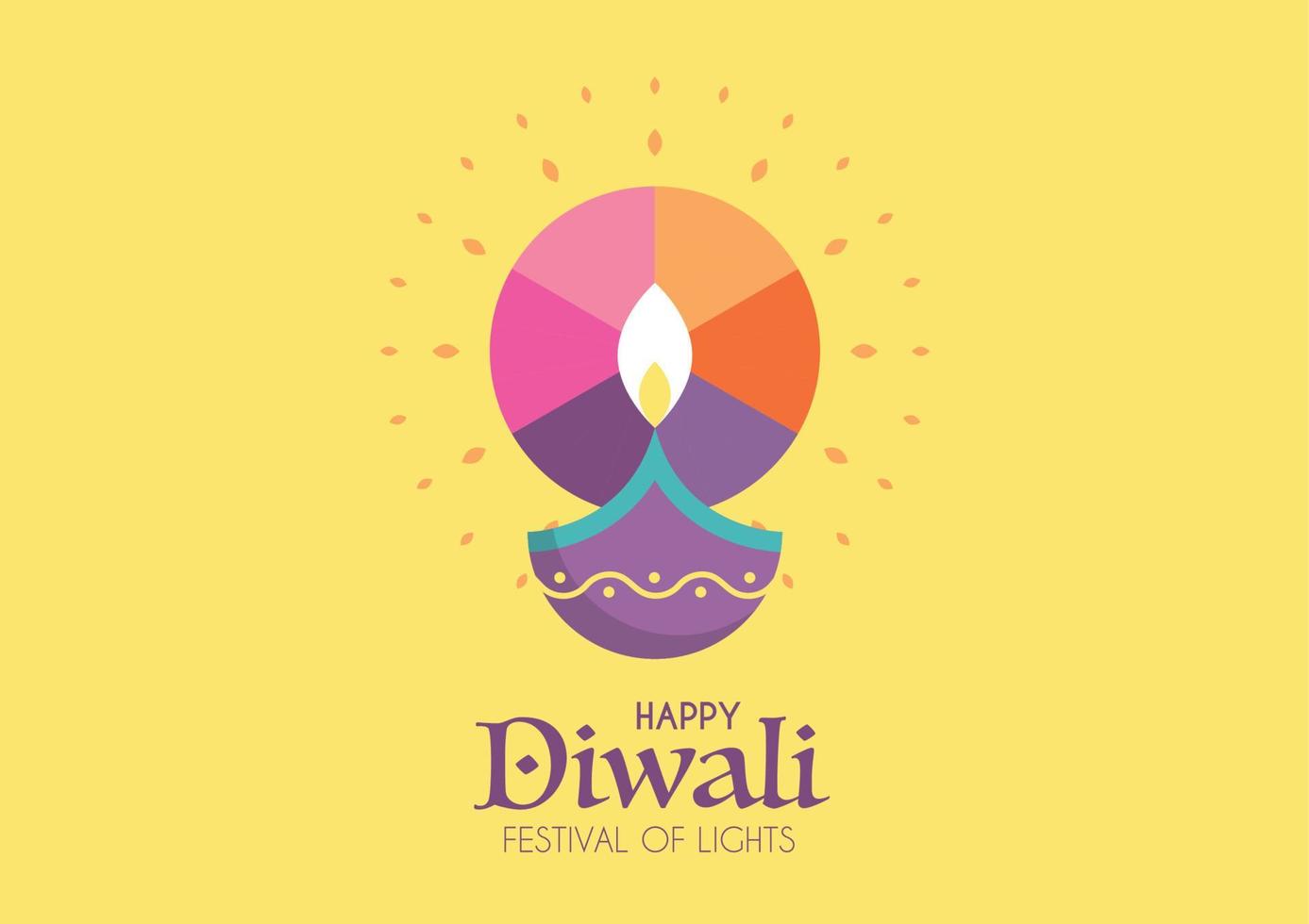 Diwali Hindu festival posters vector