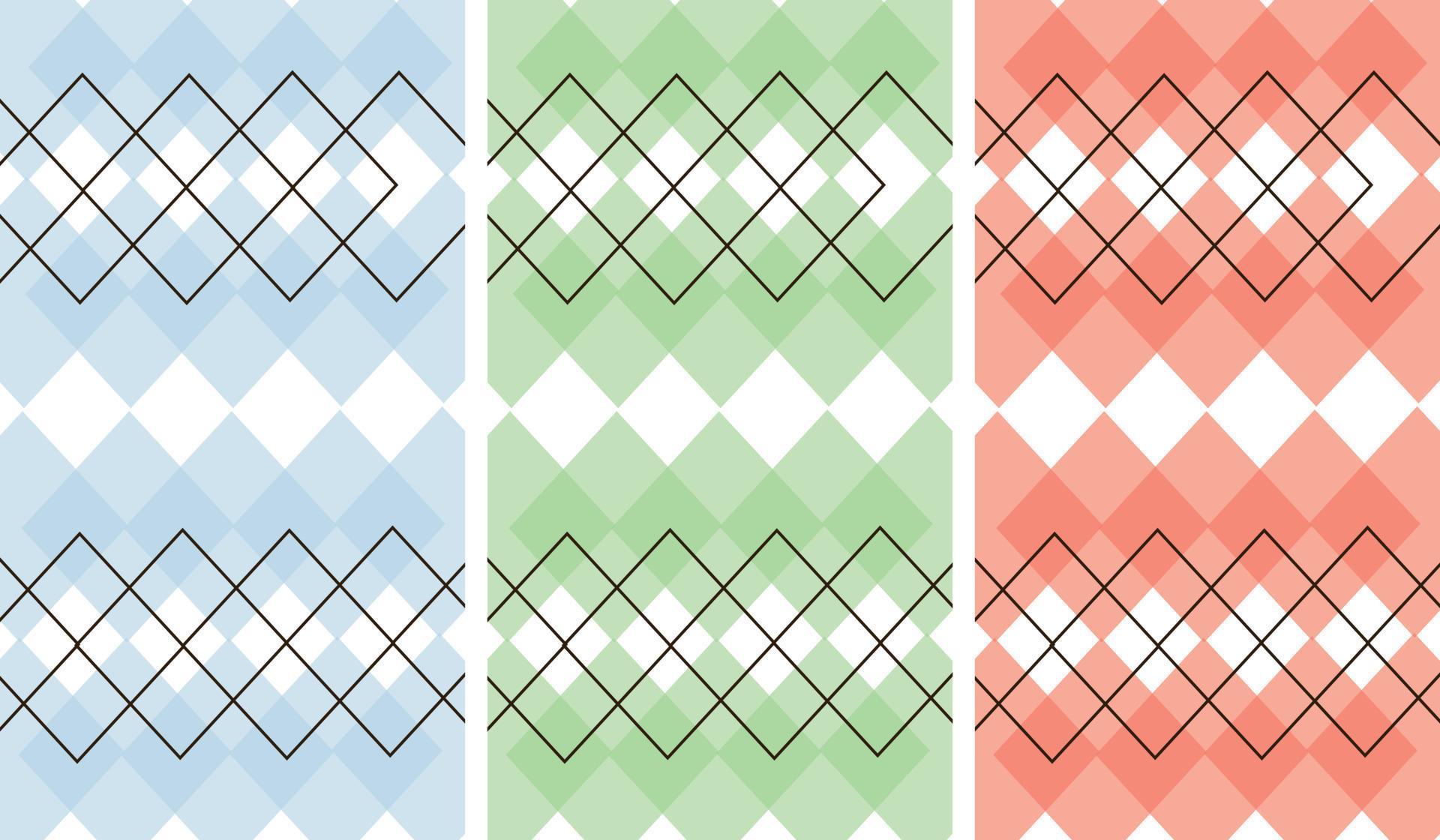 set of square vector pattern 13507415 Vector Art at Vecteezy