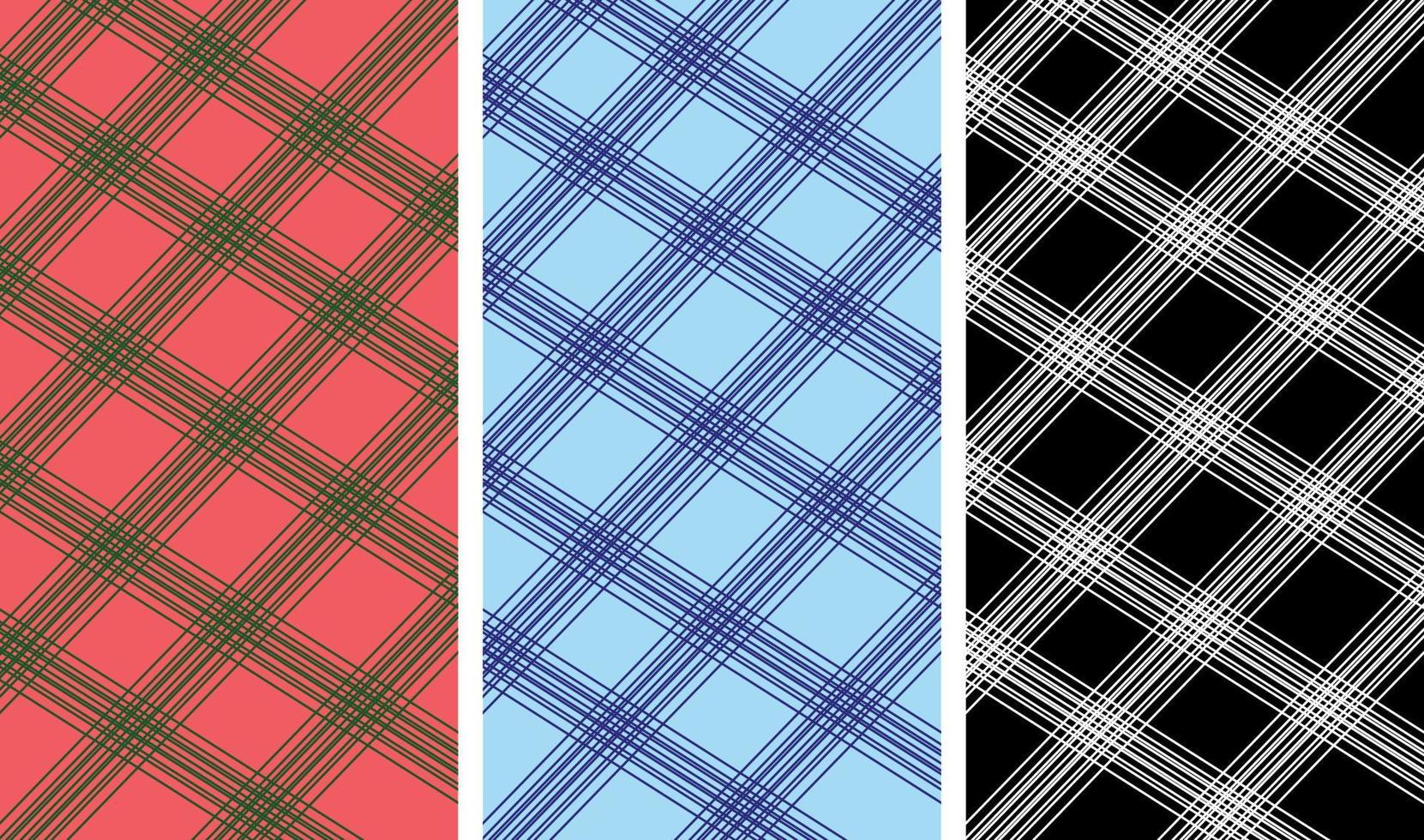 set of square vector pattern