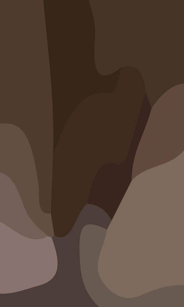 Aesthetic brown abstract background vector