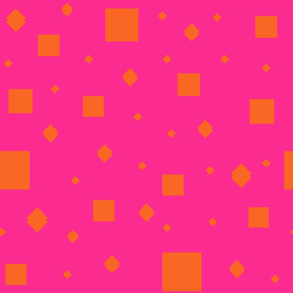Geometric seamless pattern with squares. vector