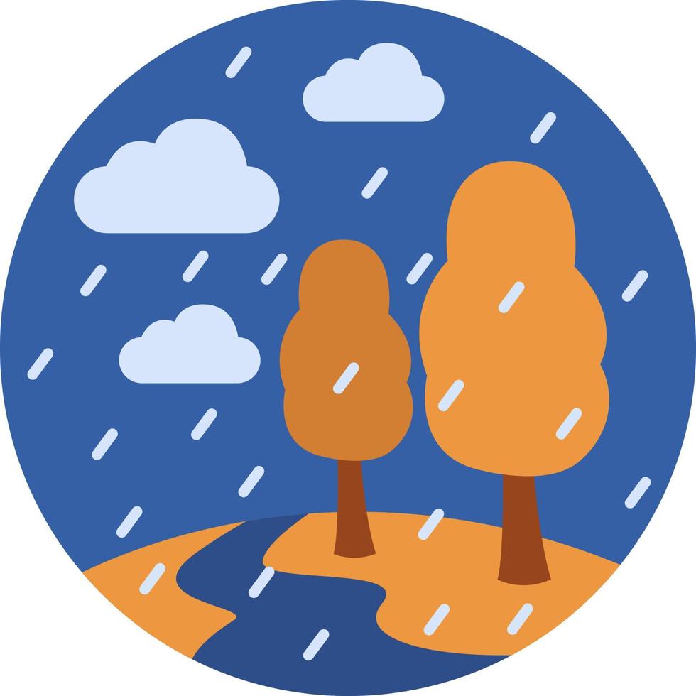 Autumn weather, illustration, vector, on a white background. vector