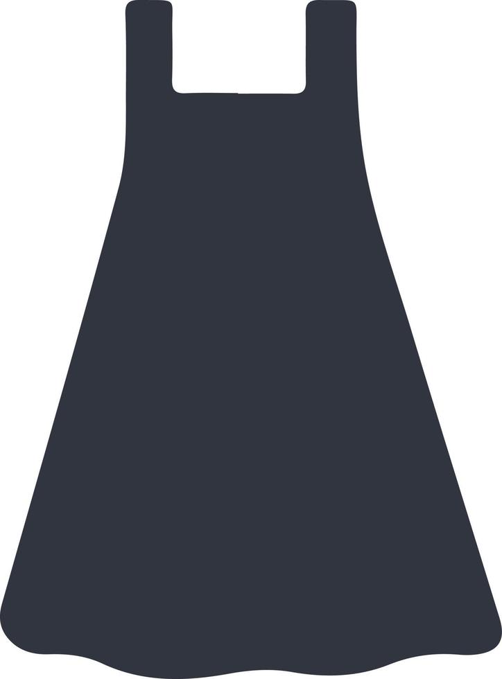 Jumper dress, illustration, vector, on a white background. vector