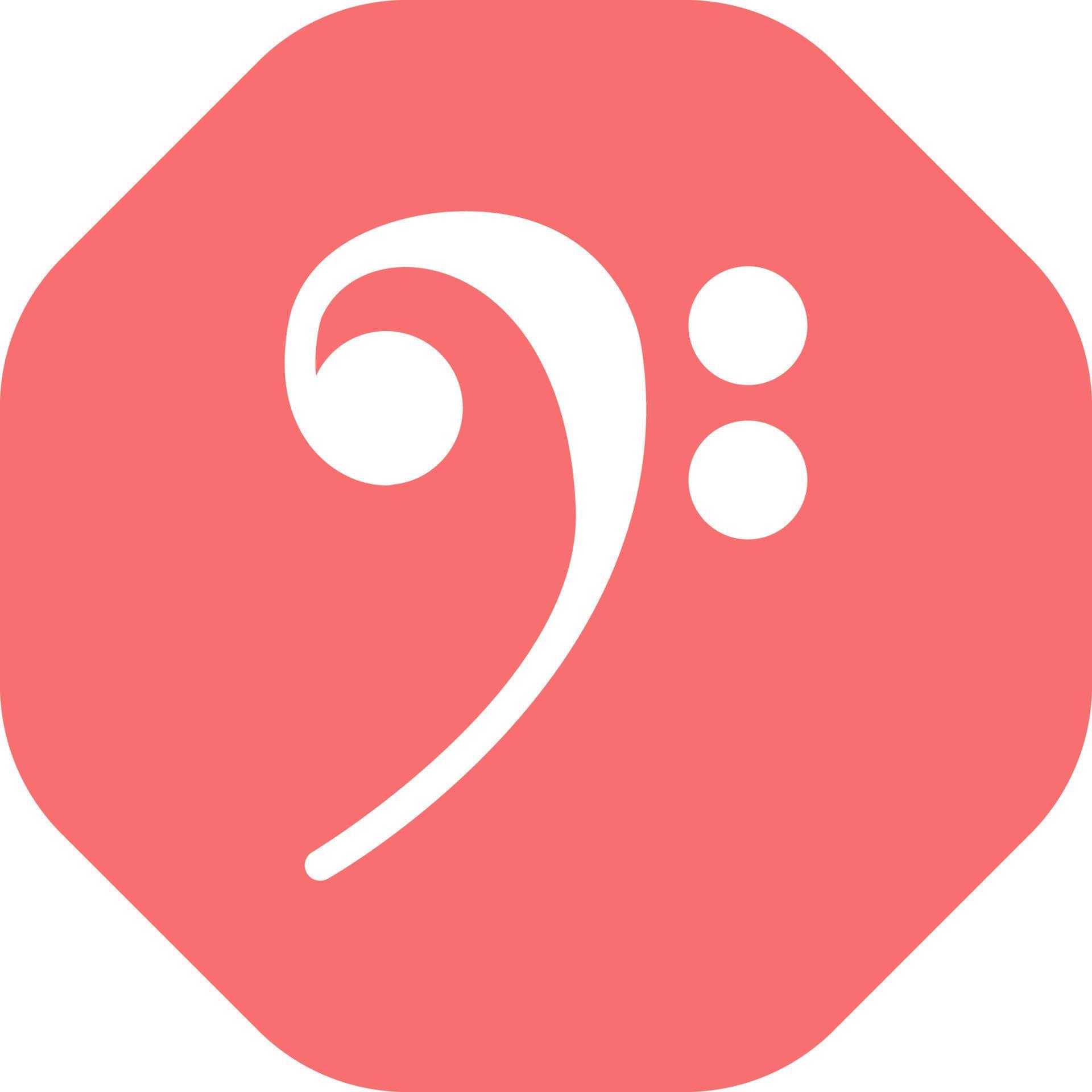 Bass key, illustration, vector on a white background. 13510088 Vector