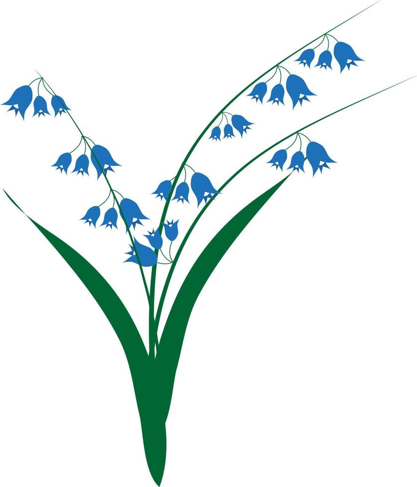 Summer flower, illustration, vector on a white background.