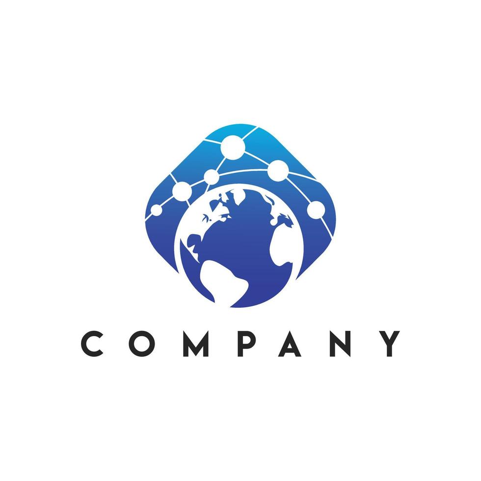 World Network Logo, Global Network logo vector