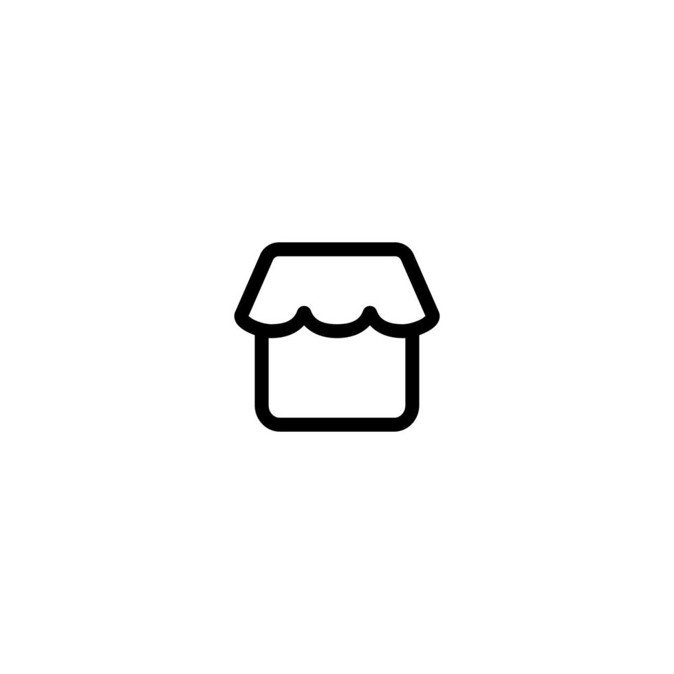 Store Icon Simple Vector Perfect Illustration