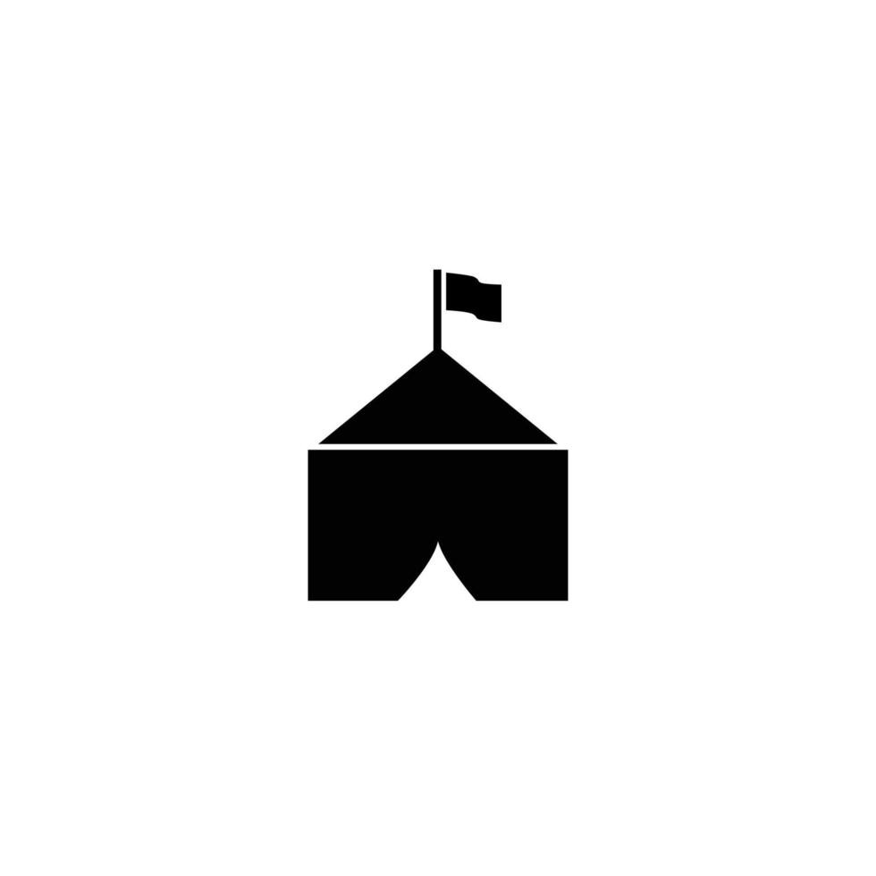 Tent Icon Simple Vector Perfect Illustration