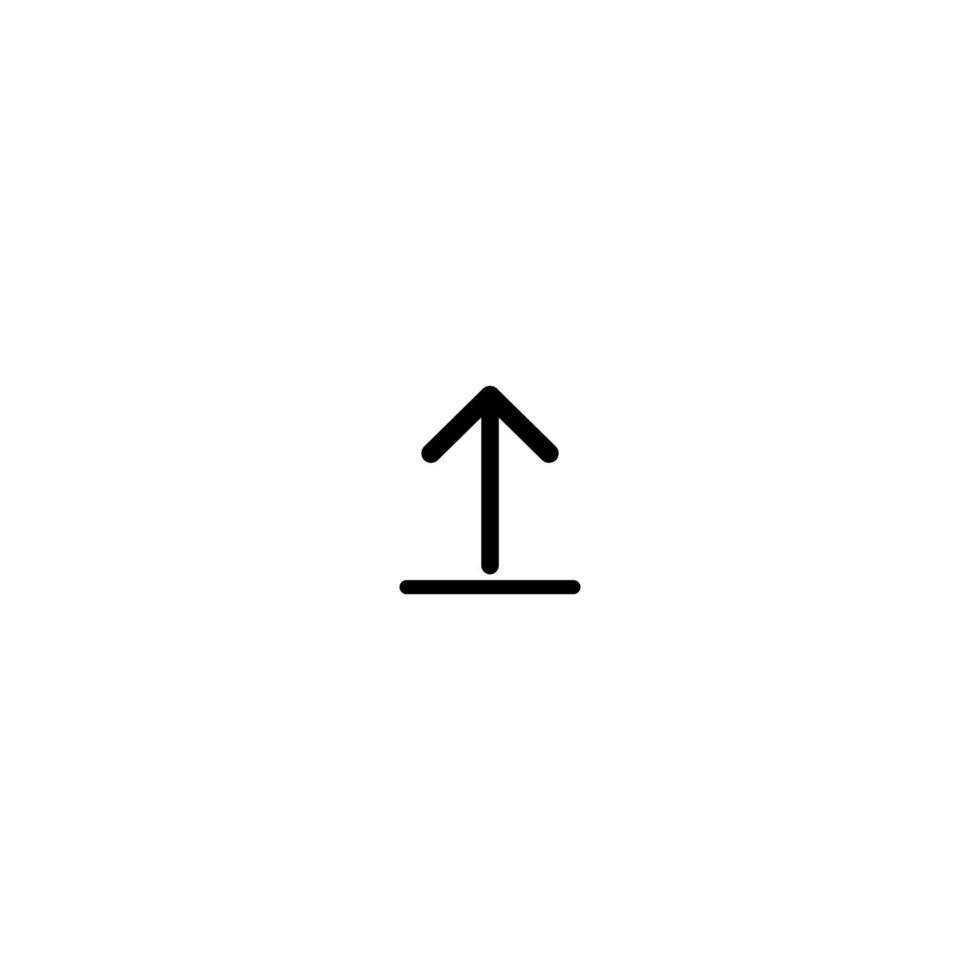 Upload Icon Simple Vector Perfect Illustration