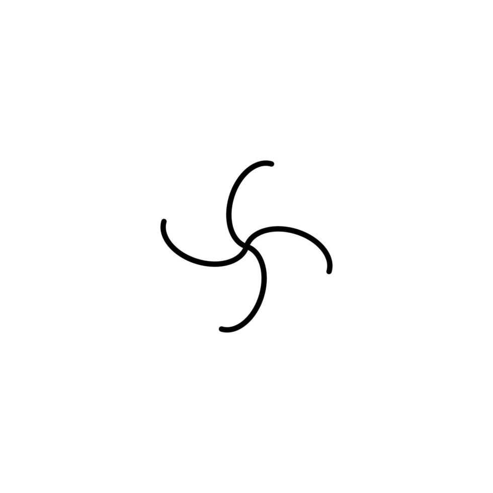 Vortex Icon Simple Vector Perfect Illustration