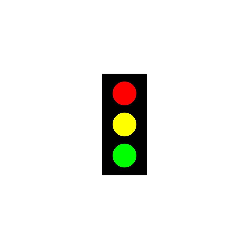 Traffic Light Icon Simple Vector Perfect Illustration