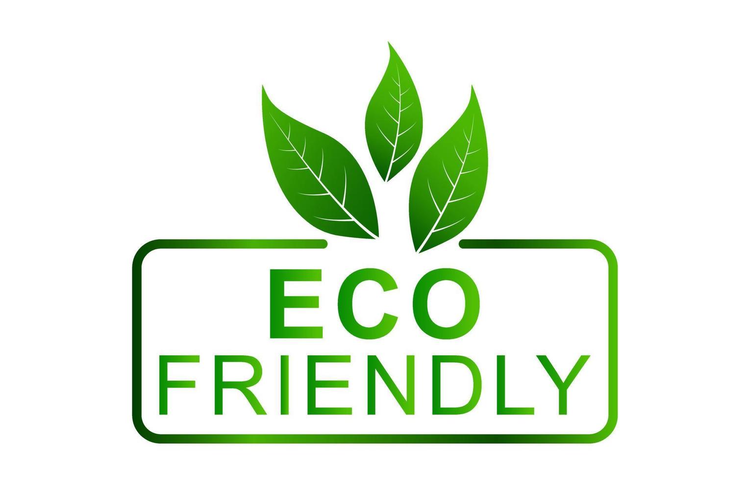 logotipo de icono verde ecológico. ir etiqueta verde. licencia verde, corona de insignias, elemento vegetal. ilustración vectorial eps 10. vector