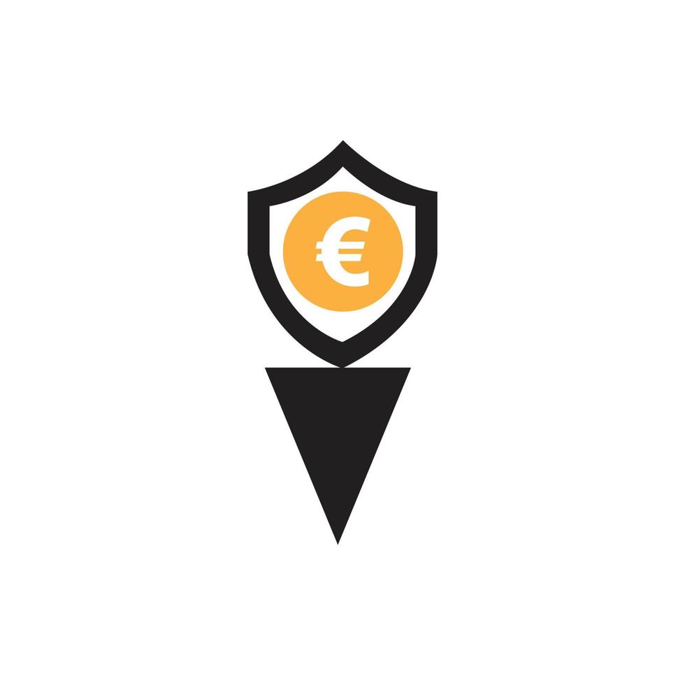 euro money vector icon illustration design template - vector