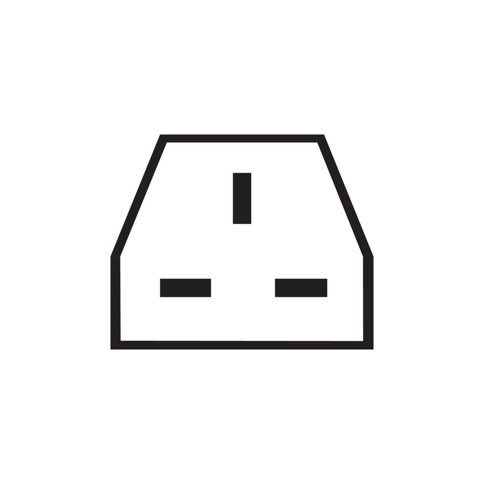 electrical plug Logo Template vector icon illustration design