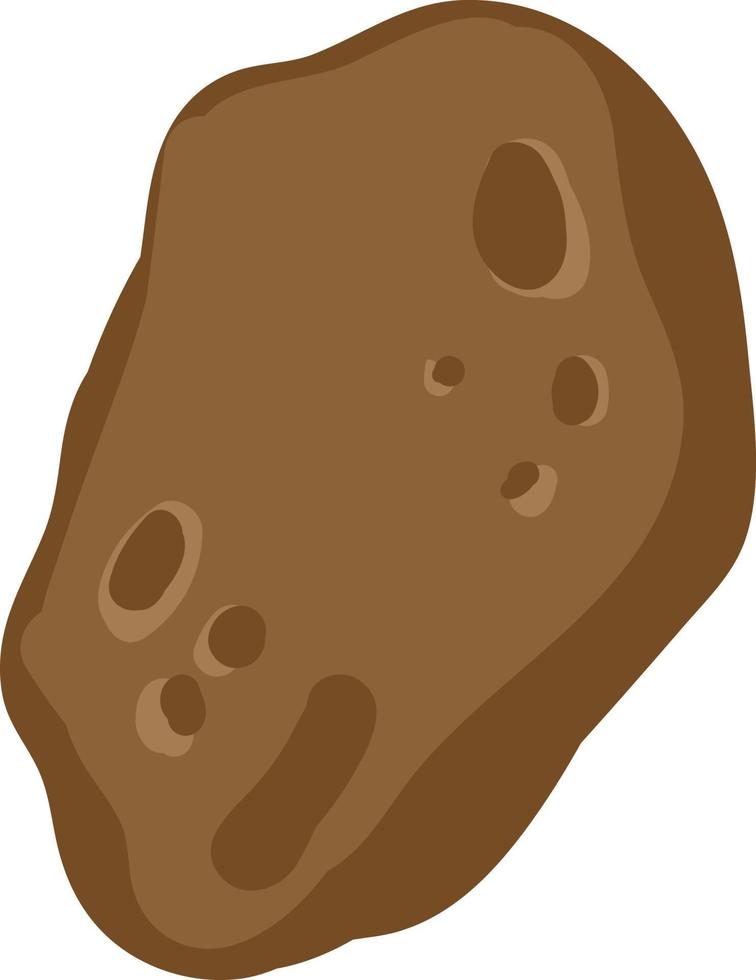 Flat potato, illustration, vector on white background.