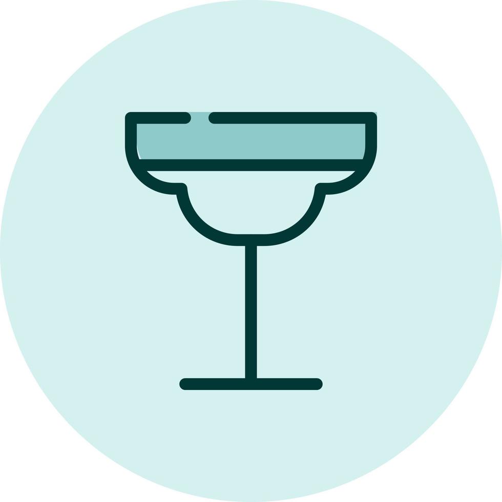 Mojito coctail, illustration, vector on a white background.