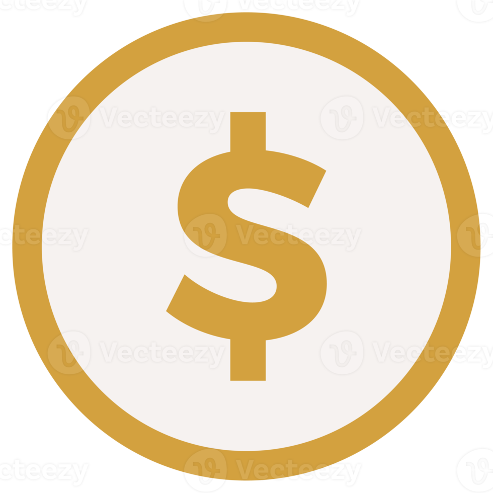 dollar coin icon png