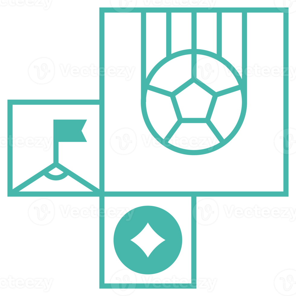 world football 2022 element design png