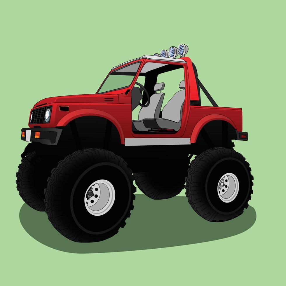 suzuki samurai clipart and graphics