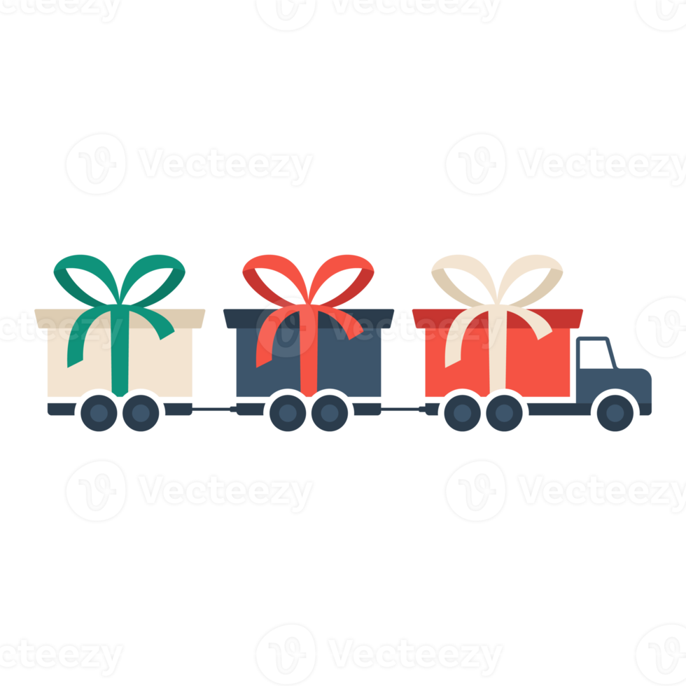 christmas gift box delivery png