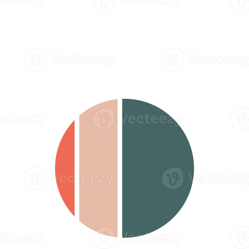 modern art christmas bauble ball png