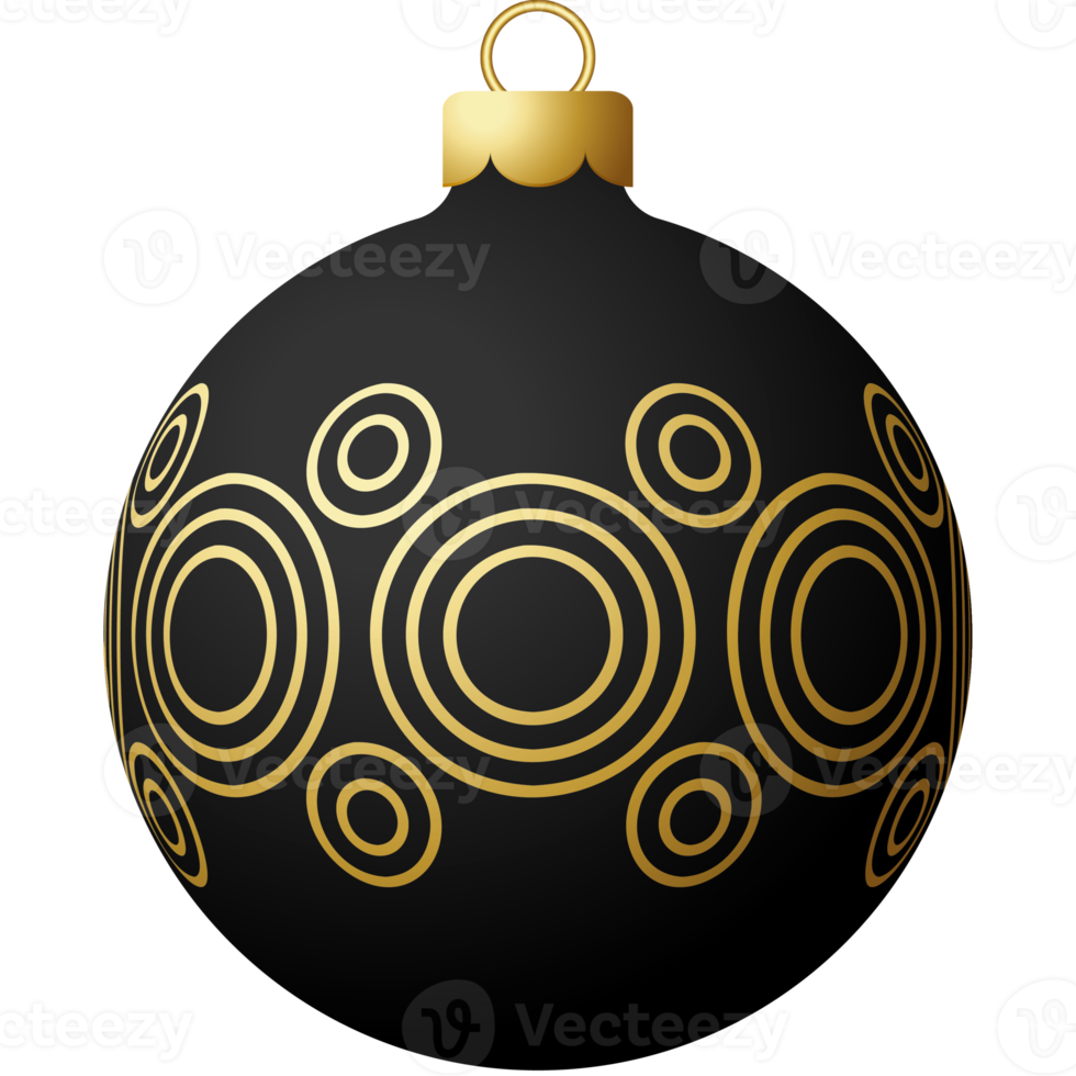 golden christmas ball luxury hanging bauble png