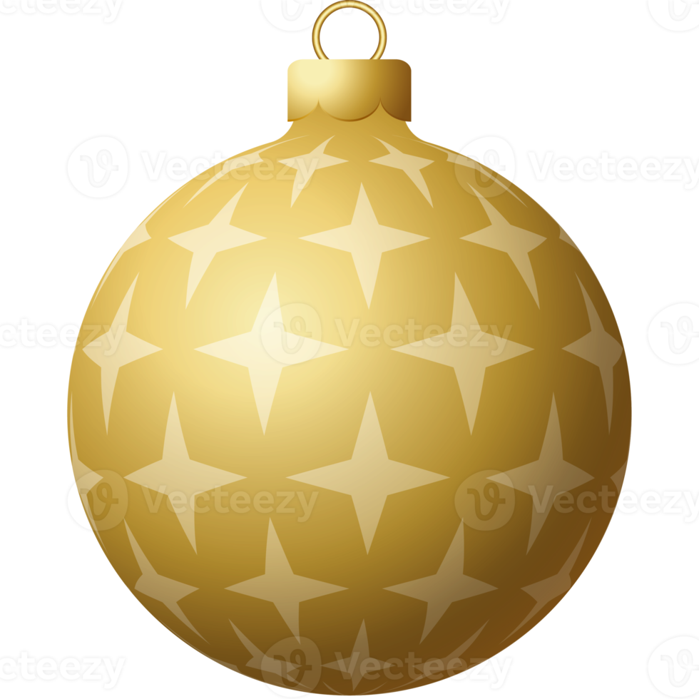 golden christmas ball luxury hanging bauble png
